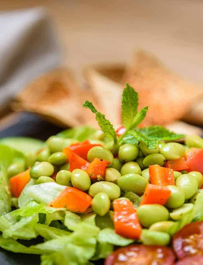 Vegan Warm Edamame Salad – Gluten Free