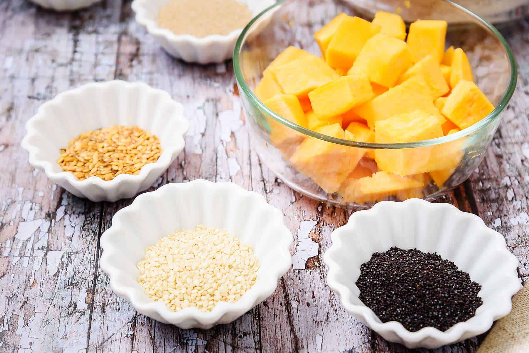 Close up of ingredients