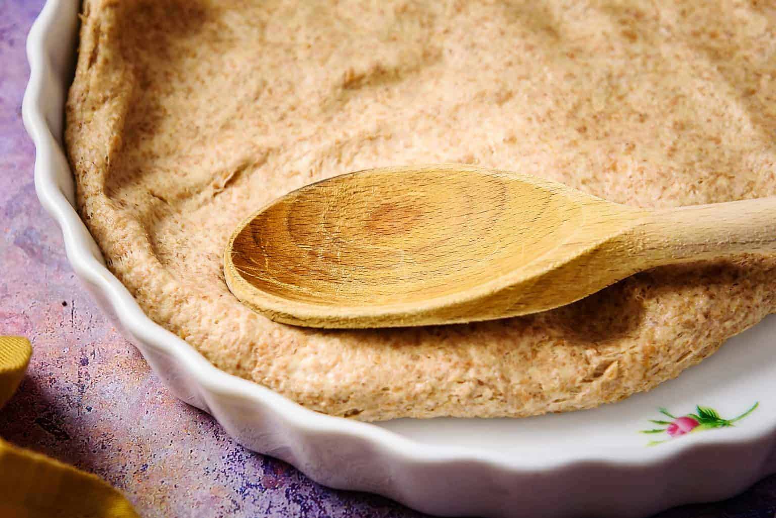 Vegan Pumpkin & Sausage Flan, great hot or cold! Especially Vegan