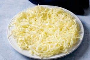 Cabbage on a serving plate