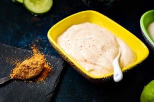 Cajun Dip from Trio of Yoghurt Dips