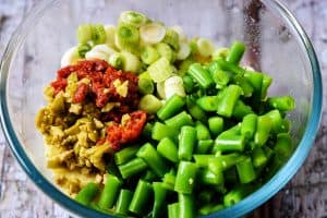 Ingredients in a bowl
