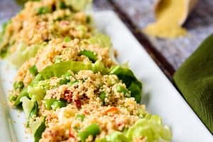 Long view of Green Bean & Couscous Salad